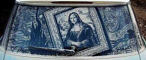 Mona Lisa from Dust