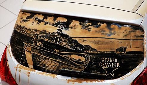 Car Dust Art