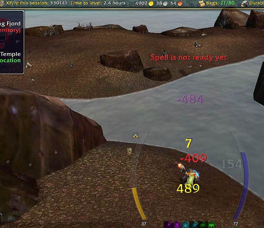 Death Knight Grinding Rested XP